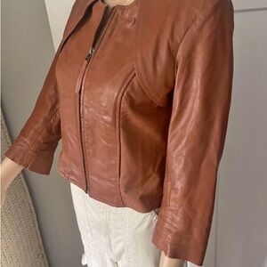 BanoeeMee Leather jacket size xs